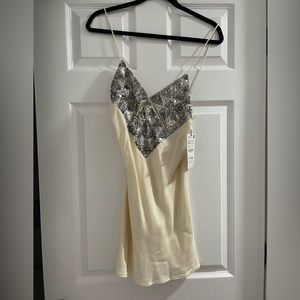 NEW white mini dress